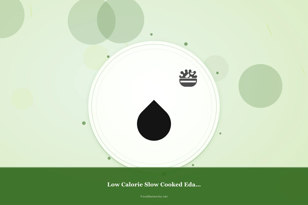 Why This Low Calorie Slow Cooked Edamame Recipe Works
