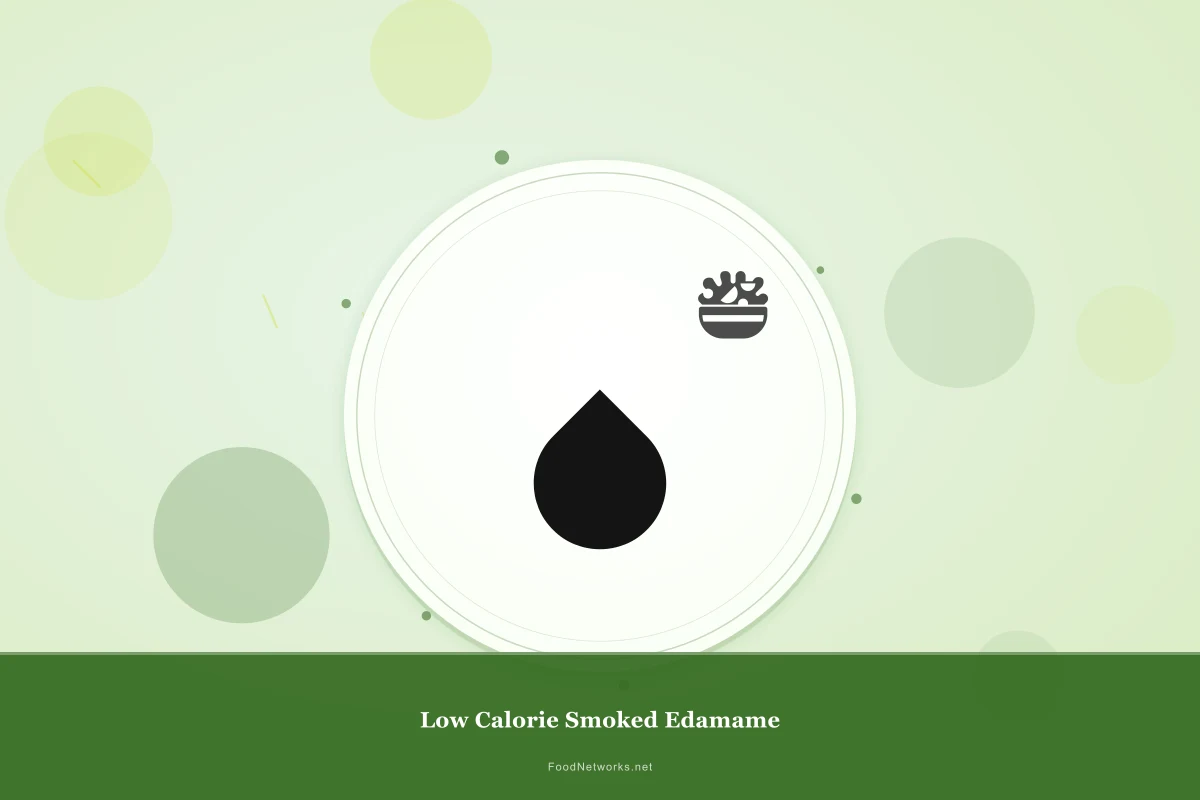 Why This Low Calorie Smoked Edamame Recipe Works