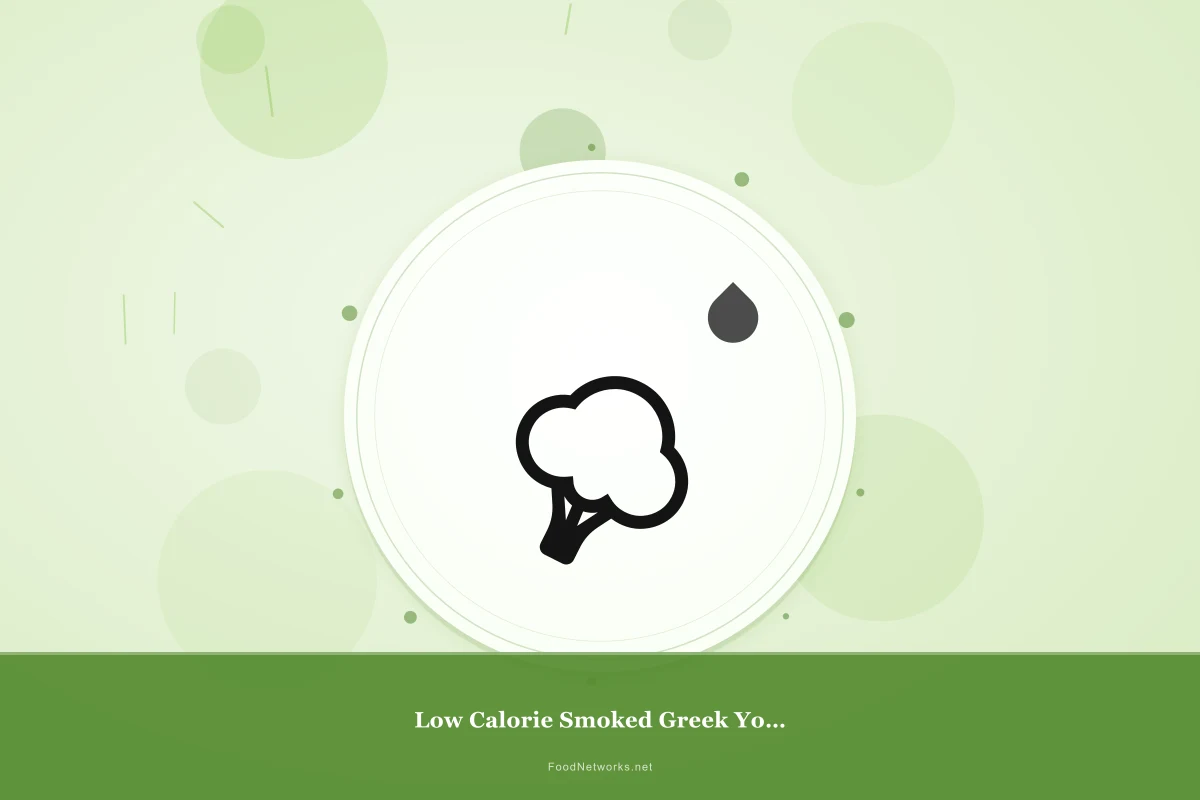 Why This Low Calorie Smoked Greek Yogurt Recipe Works