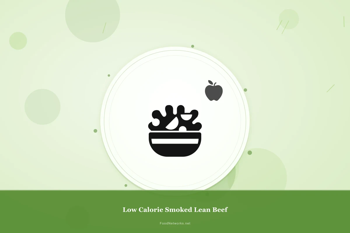Why This Low Calorie Smoked Lean Beef Recipe Works