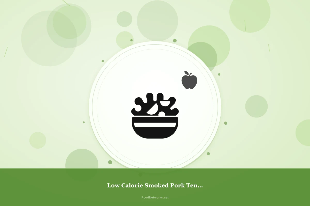 Why This Low Calorie Smoked Pork Tenderloin Recipe Works