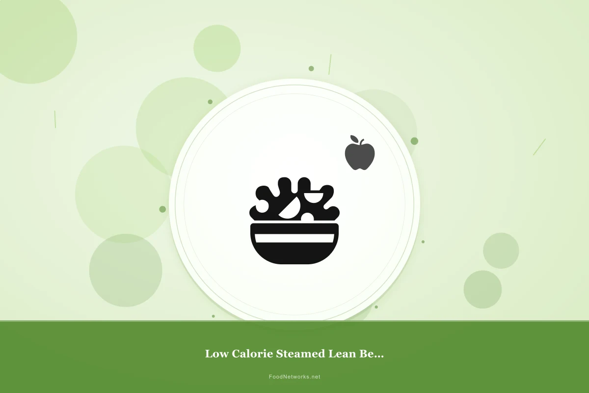Why This Low Calorie Steamed Lean Beef Recipe Works