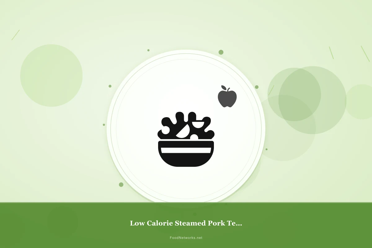 Why This Low Calorie Steamed Pork Tenderloin Recipe Works