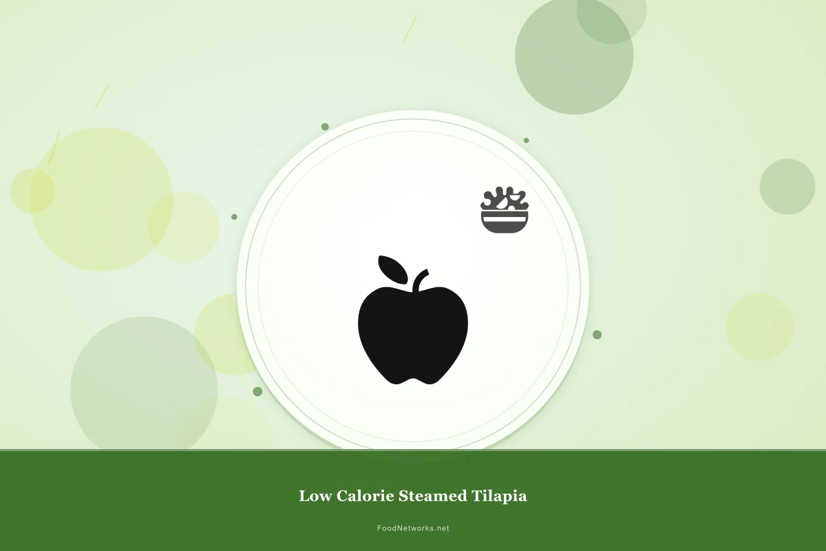 Why This Low Calorie Steamed Tilapia Recipe Works