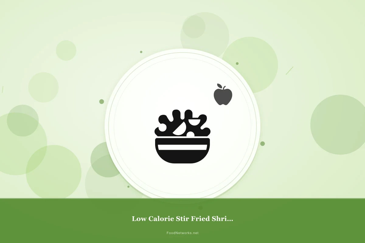 Why This Low Calorie Stir Fried Shrimp Recipe Works