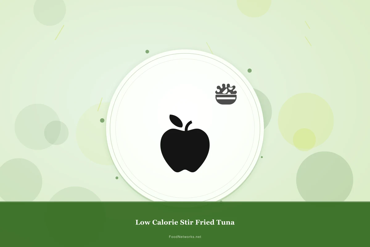 Why This Low Calorie Stir Fried Tuna Recipe Works