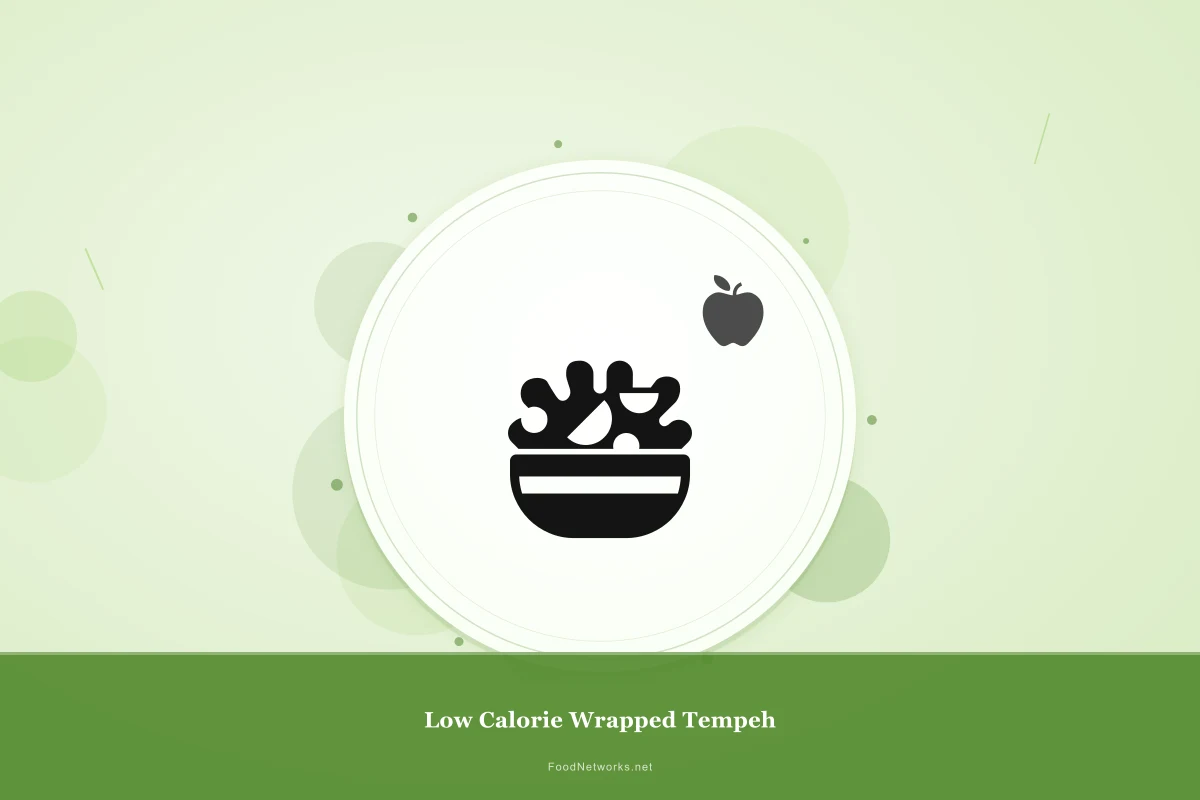Why This Low Calorie Wrapped Tempeh Recipe Works