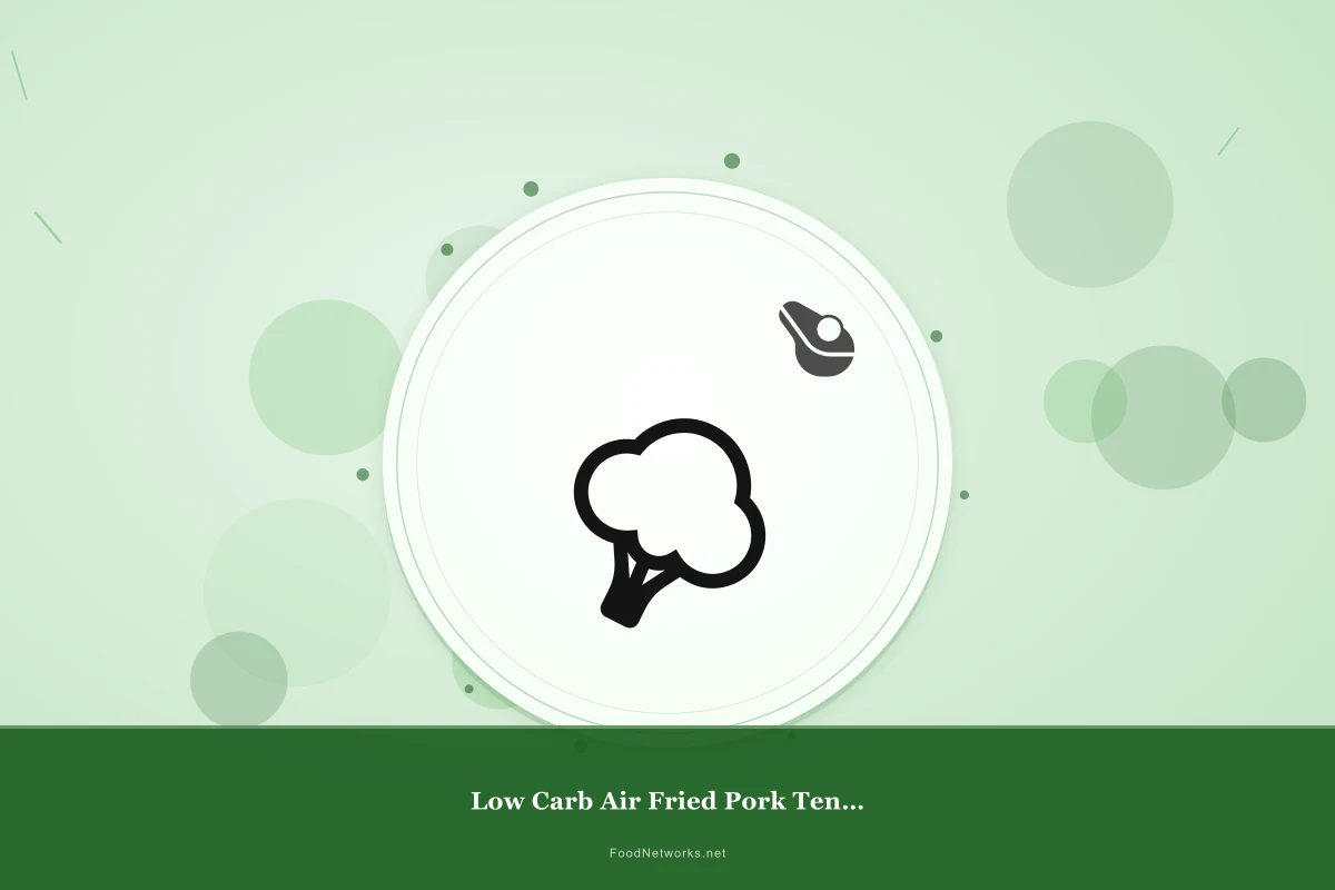 Why This Low Carb Air Fried Pork Tenderloin Recipe Works