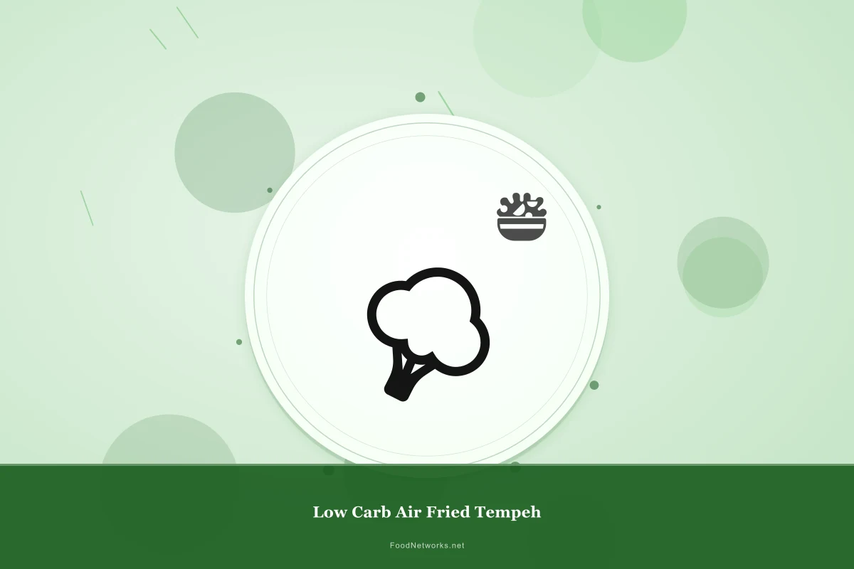 Why This Low Carb Air Fried Tempeh Recipe Works