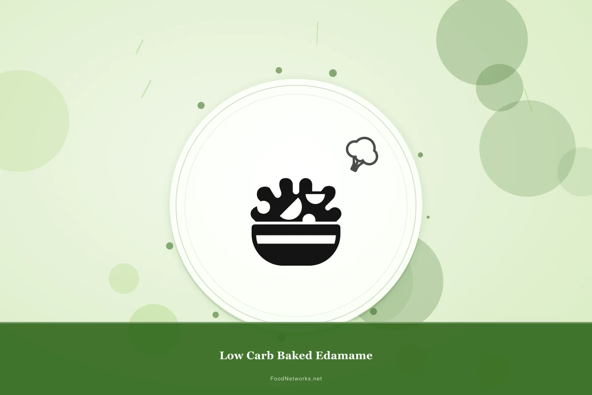 Why This Low Carb Baked Edamame Recipe Works