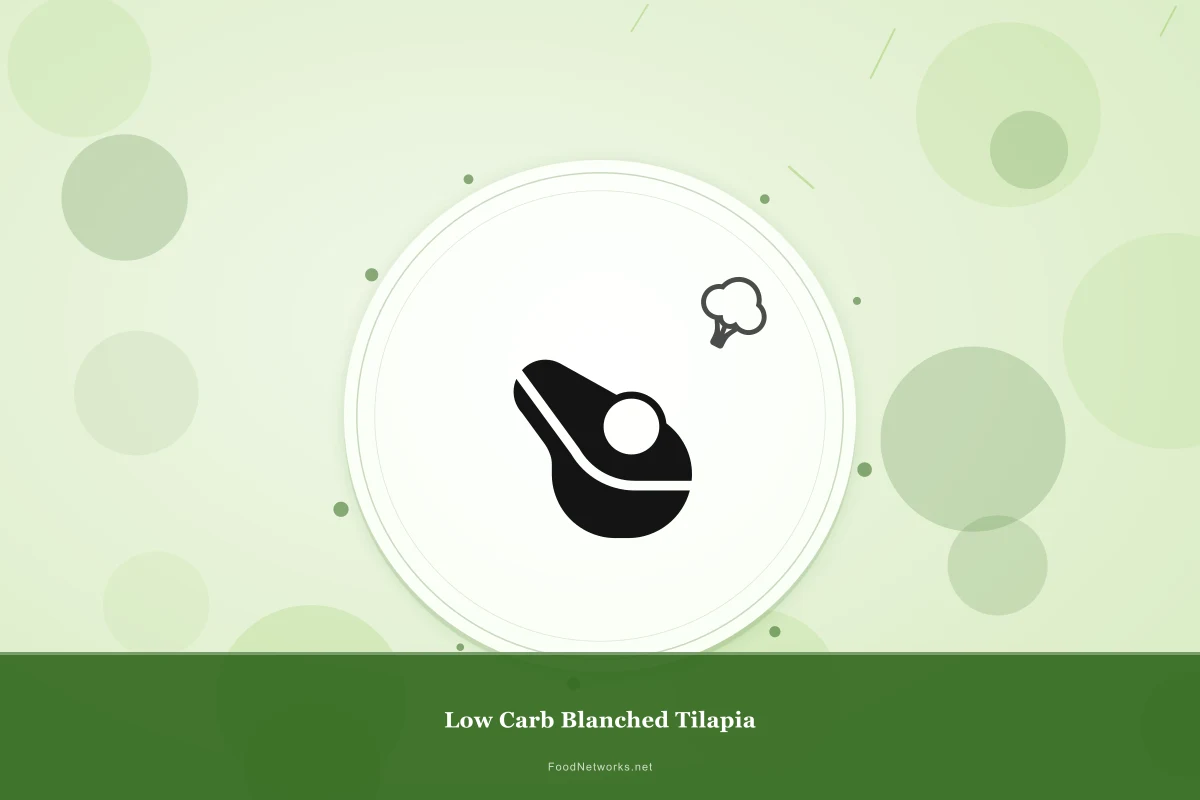 Why This Low Carb Blanched Tilapia Recipe Works