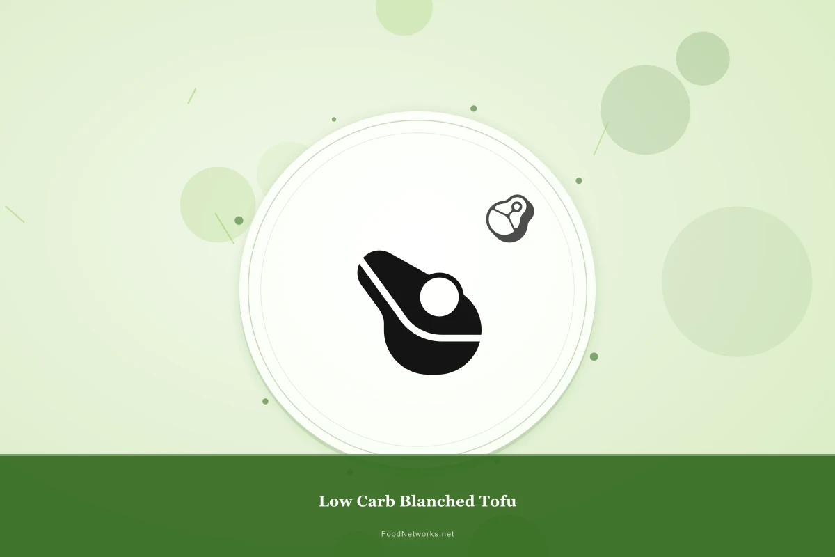 Why This Low Carb Blanched Tofu Recipe Works