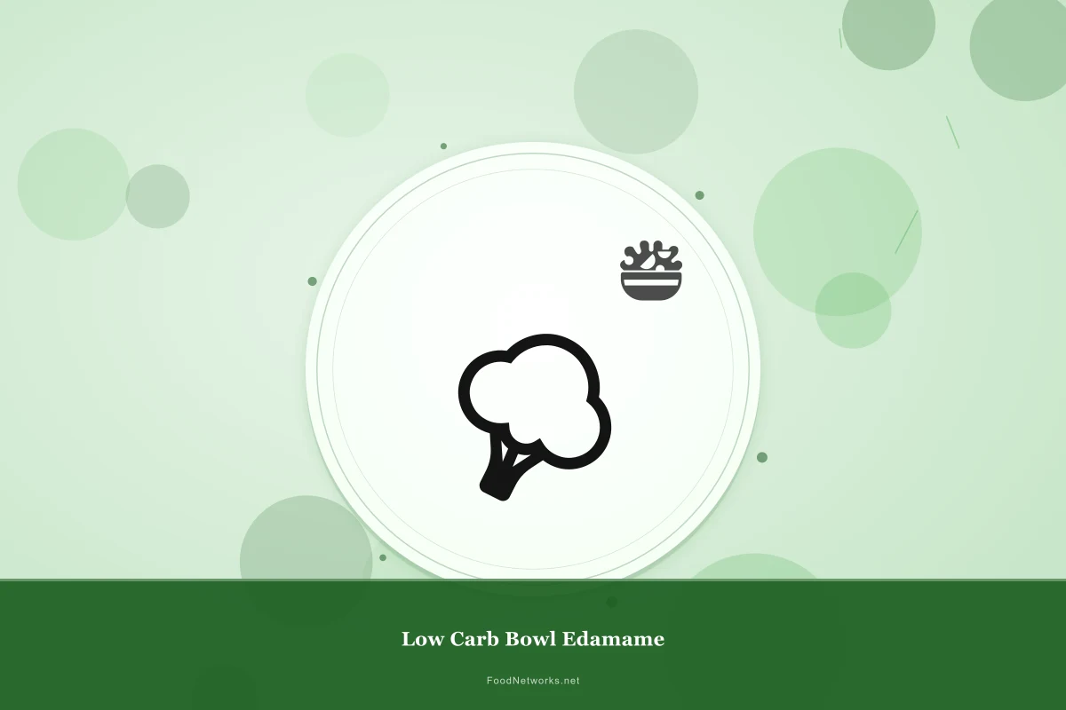 Why This Low Carb Bowl Edamame Recipe Works