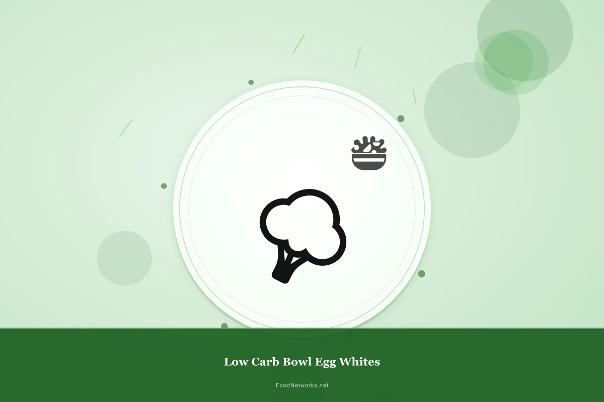 Why This Low Carb Bowl Egg Whites Recipe Works