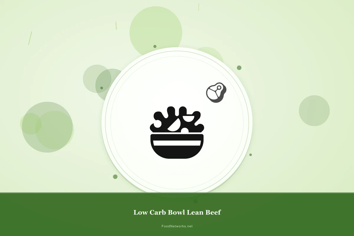 Why This Low Carb Bowl Lean Beef Recipe Works