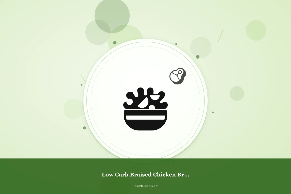 Why This Low Carb Braised Chicken Breast Recipe Works