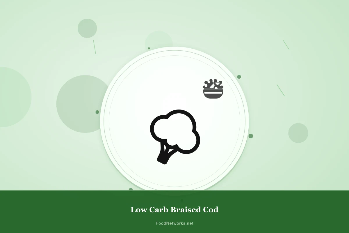 Why This Low Carb Braised Cod Recipe Works