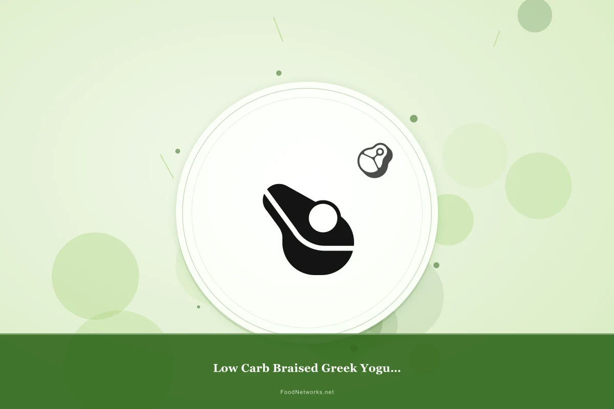 Why This Low Carb Braised Greek Yogurt Recipe Works