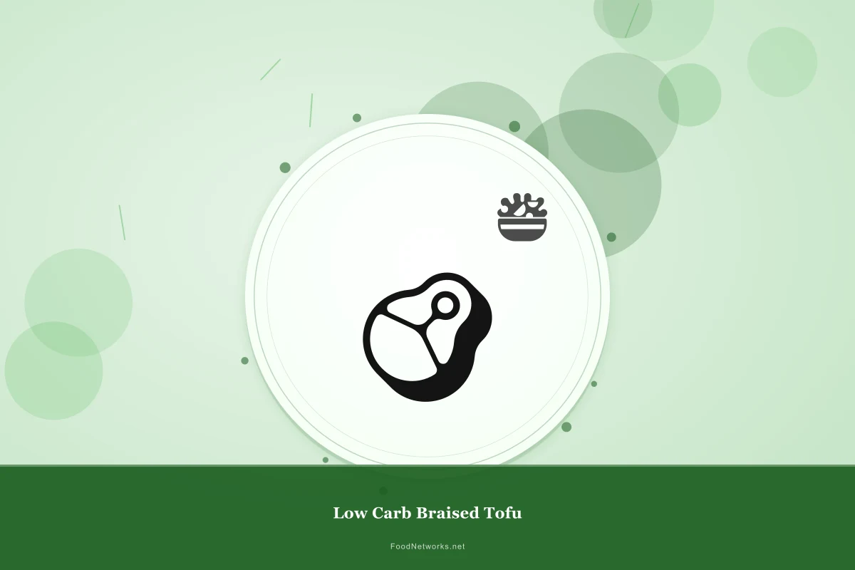 Why This Low Carb Braised Tofu Recipe Works