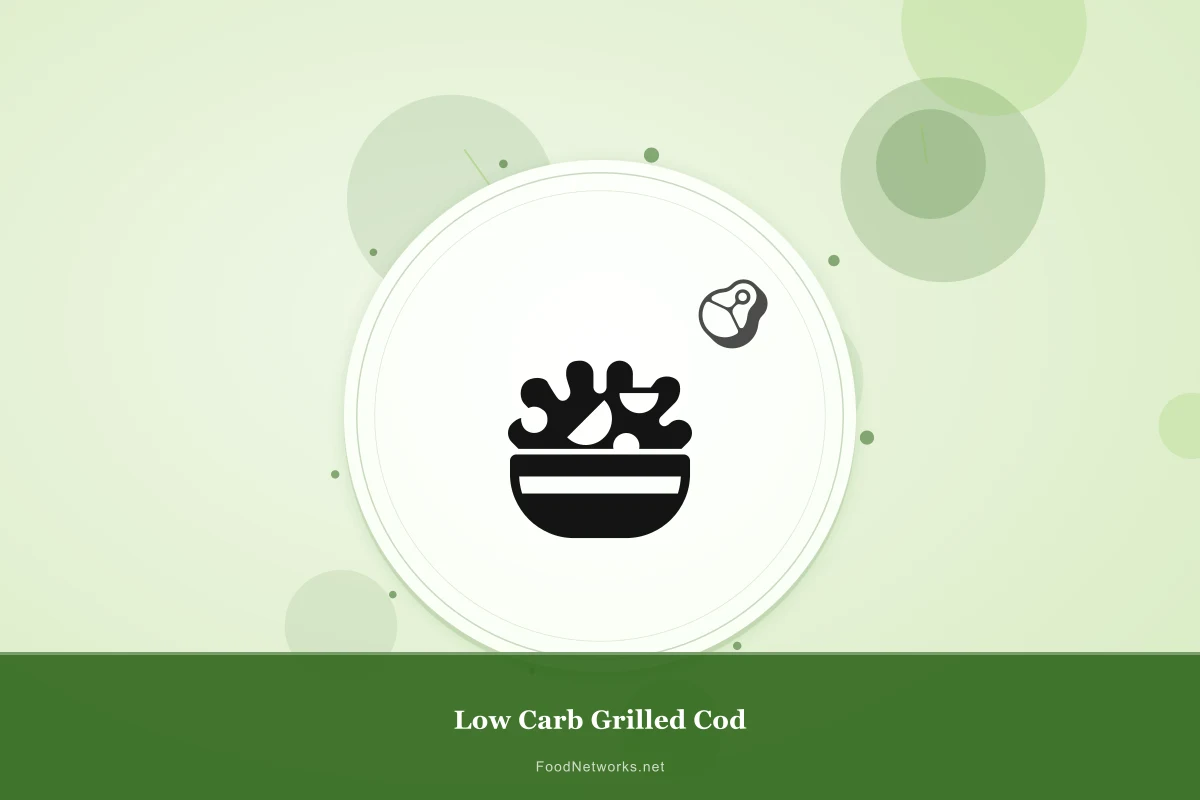 Why This Low Carb Grilled Cod Recipe Works