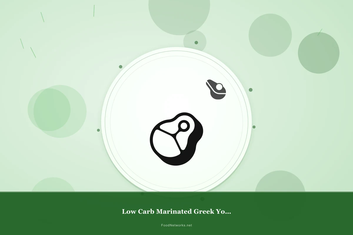 Why This Low Carb Marinated Greek Yogurt Recipe Works