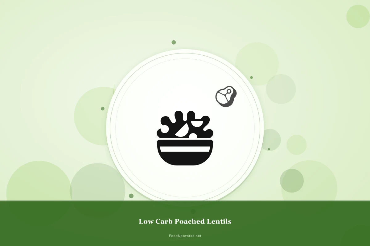 Why This Low Carb Poached Lentils Recipe Works