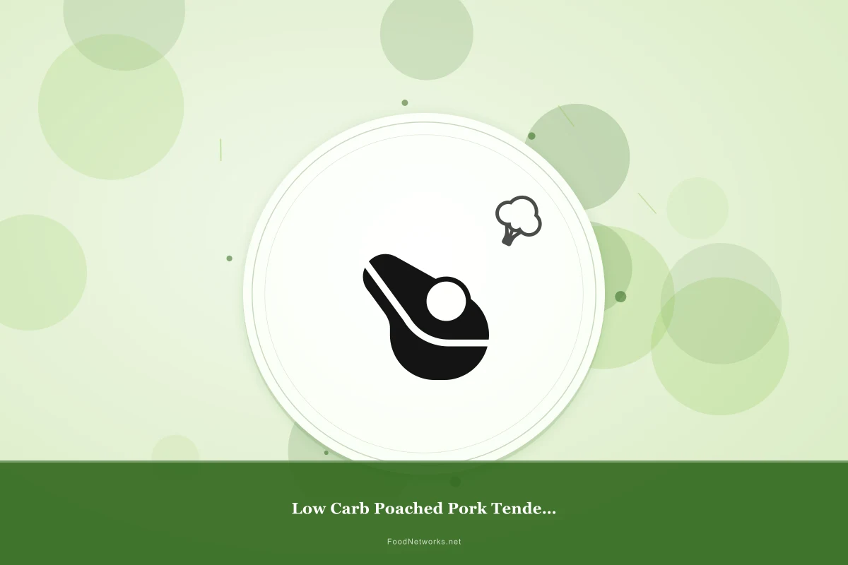 Why This Low Carb Poached Pork Tenderloin Recipe Works