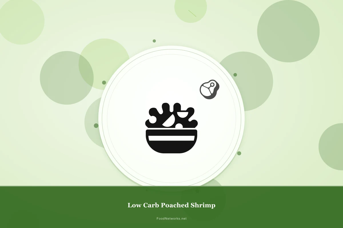 Why This Low Carb Poached Shrimp Recipe Works