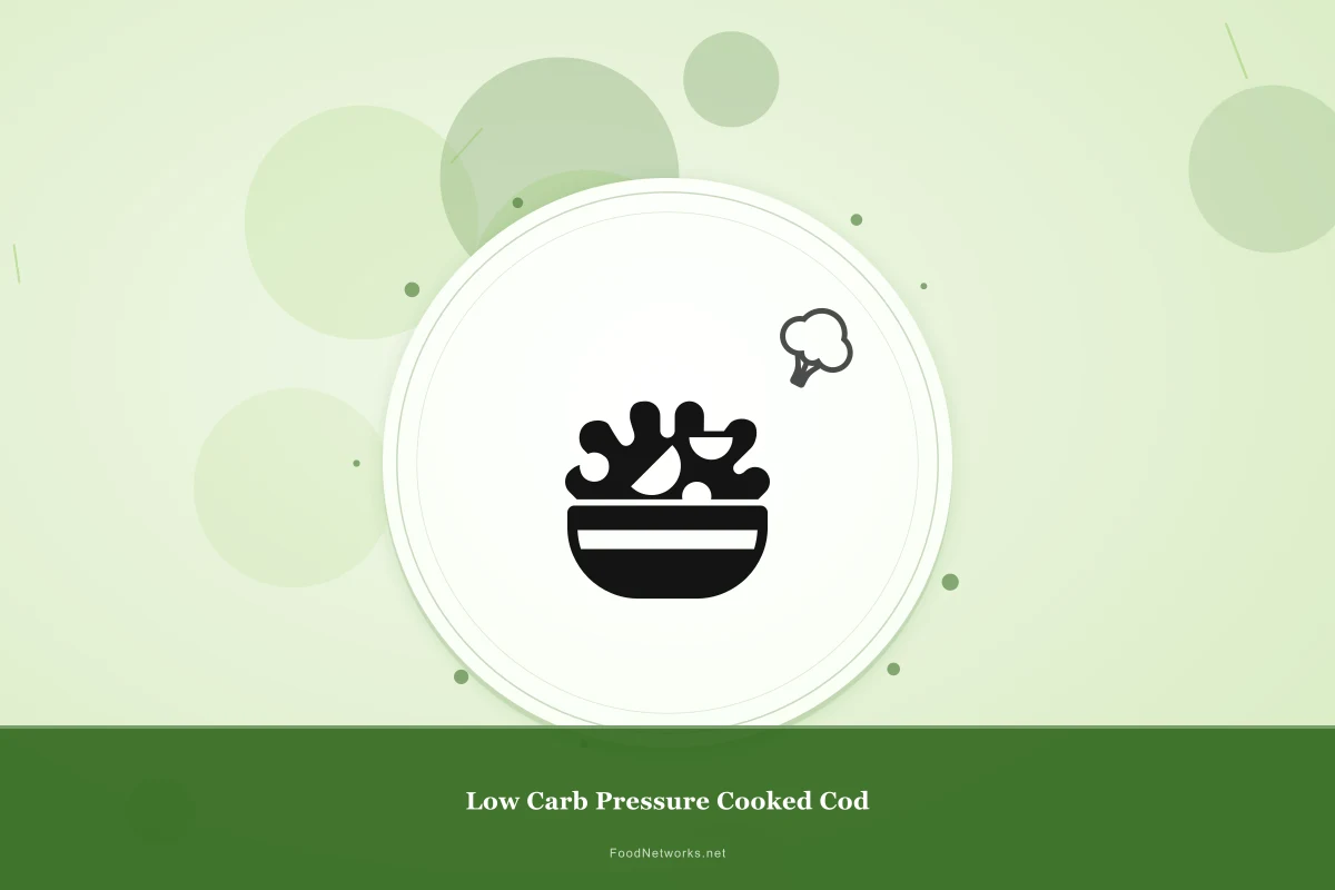 Why This Low Carb Pressure Cooked Cod Recipe Works