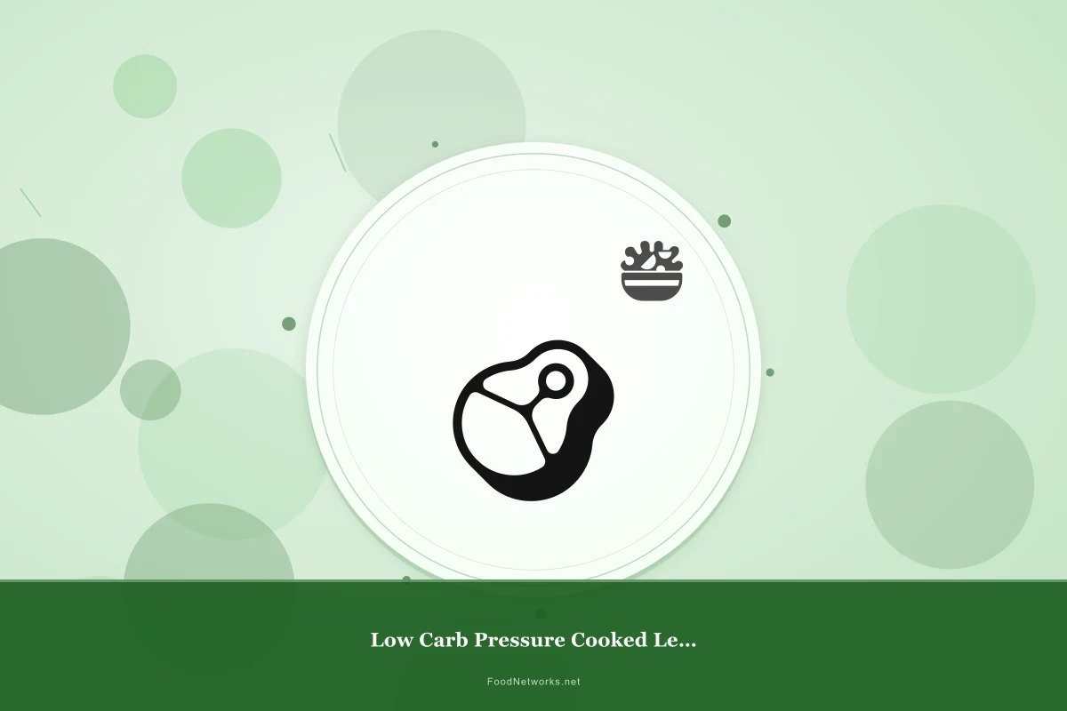 Why This Low Carb Pressure Cooked Lean Beef Recipe Works