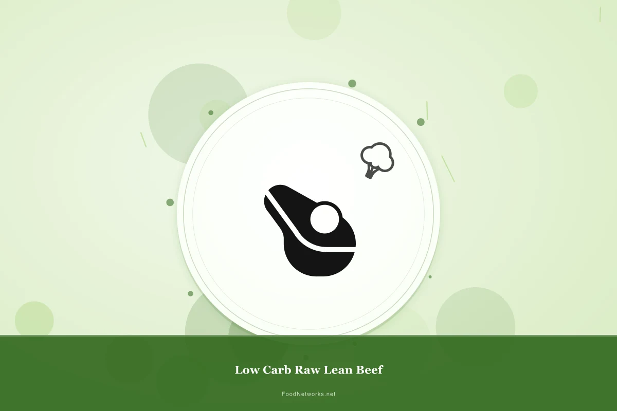 Why This Low Carb Raw Lean Beef Recipe Works