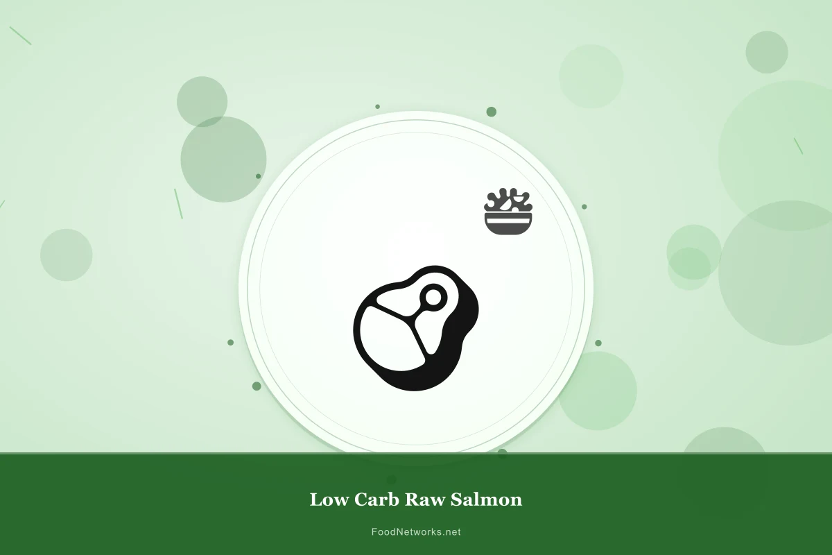 Why This Low Carb Raw Salmon Recipe Works