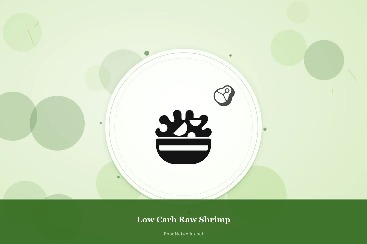 Why This Low Carb Raw Shrimp Recipe Works