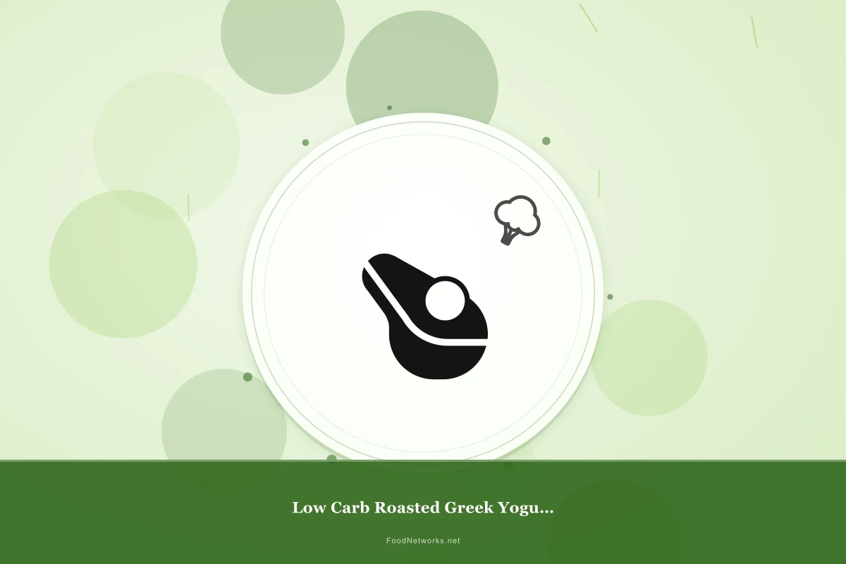 Why This Low Carb Roasted Greek Yogurt Recipe Works