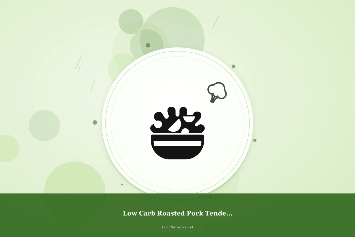 Why This Low Carb Roasted Pork Tenderloin Recipe Works