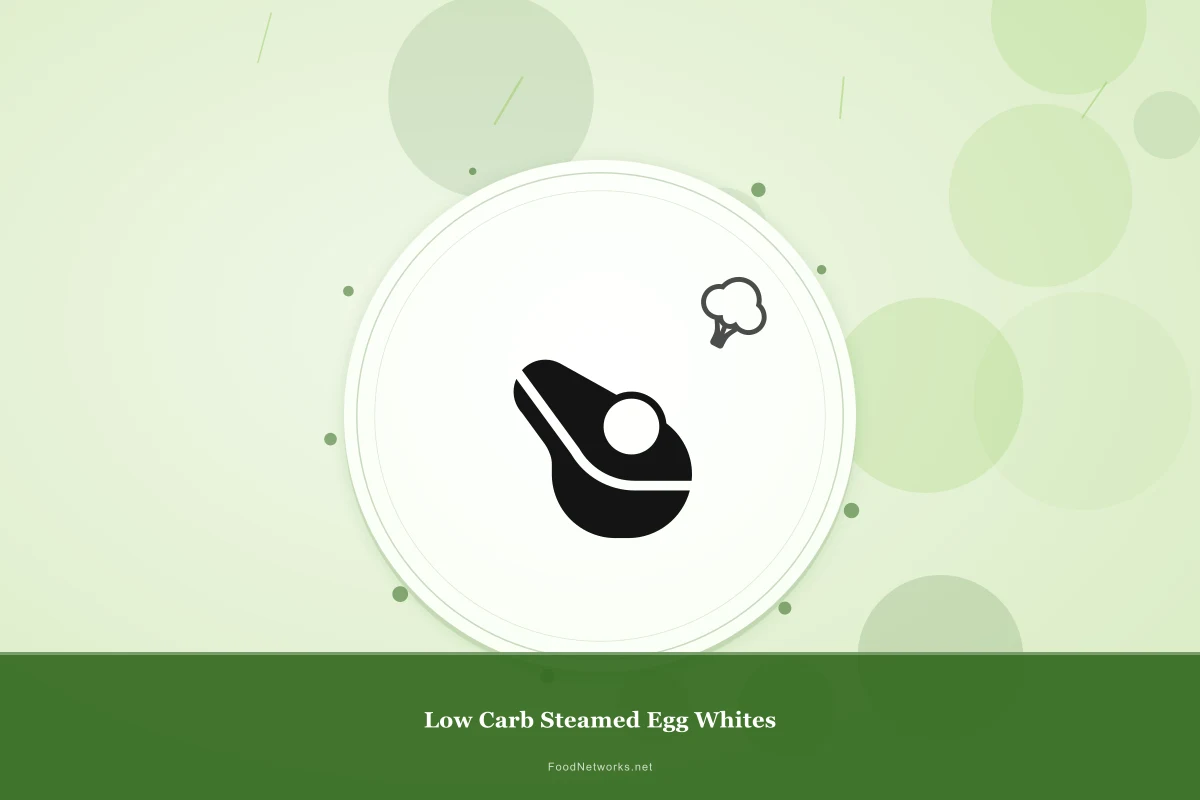 Why This Low Carb Steamed Egg Whites Recipe Works