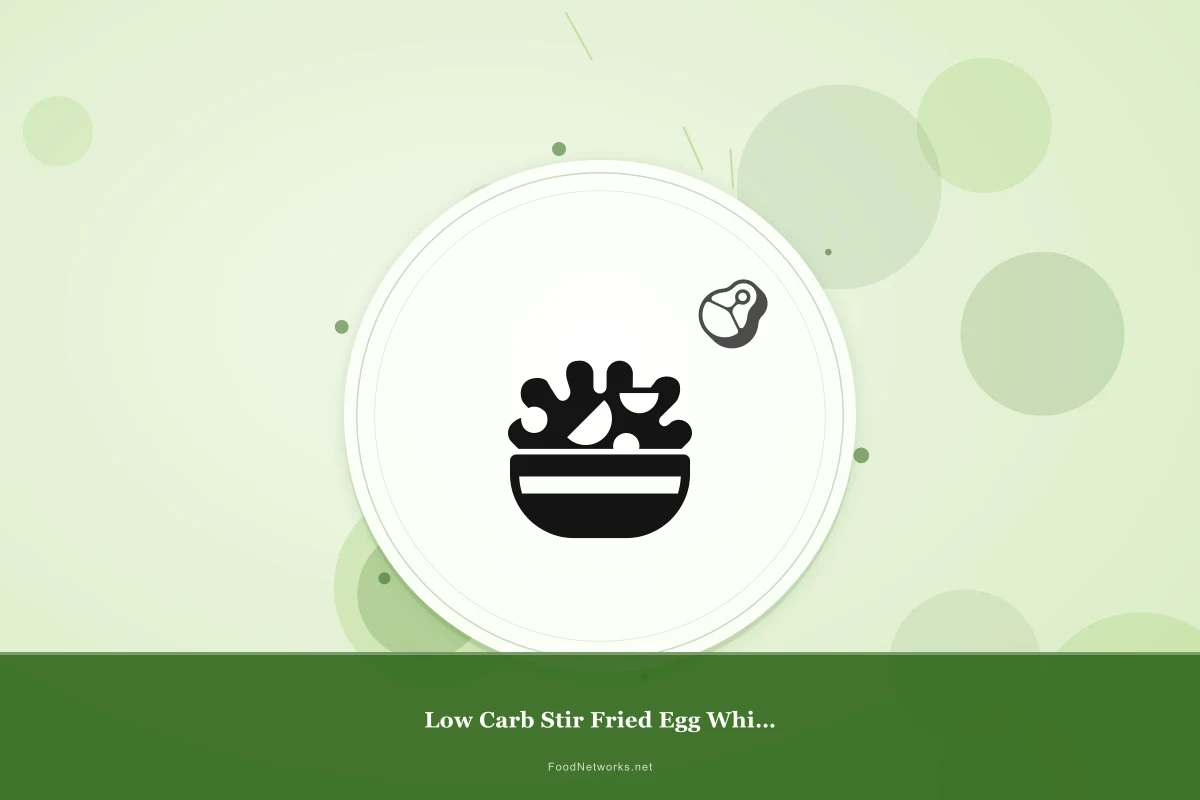 Why This Low Carb Stir Fried Egg Whites Recipe Works