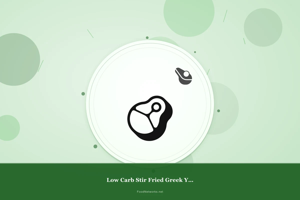 Why This Low Carb Stir Fried Greek Yogurt Recipe Works