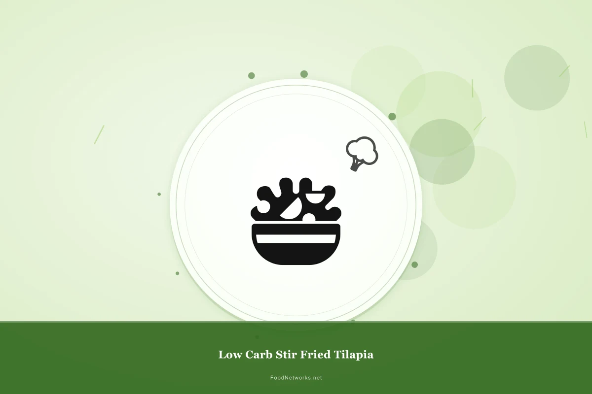 Why This Low Carb Stir Fried Tilapia Recipe Works