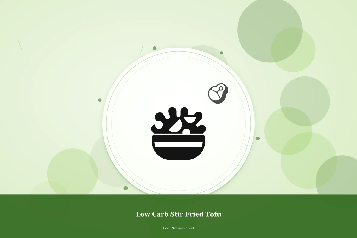 Why This Low Carb Stir Fried Tofu Recipe Works