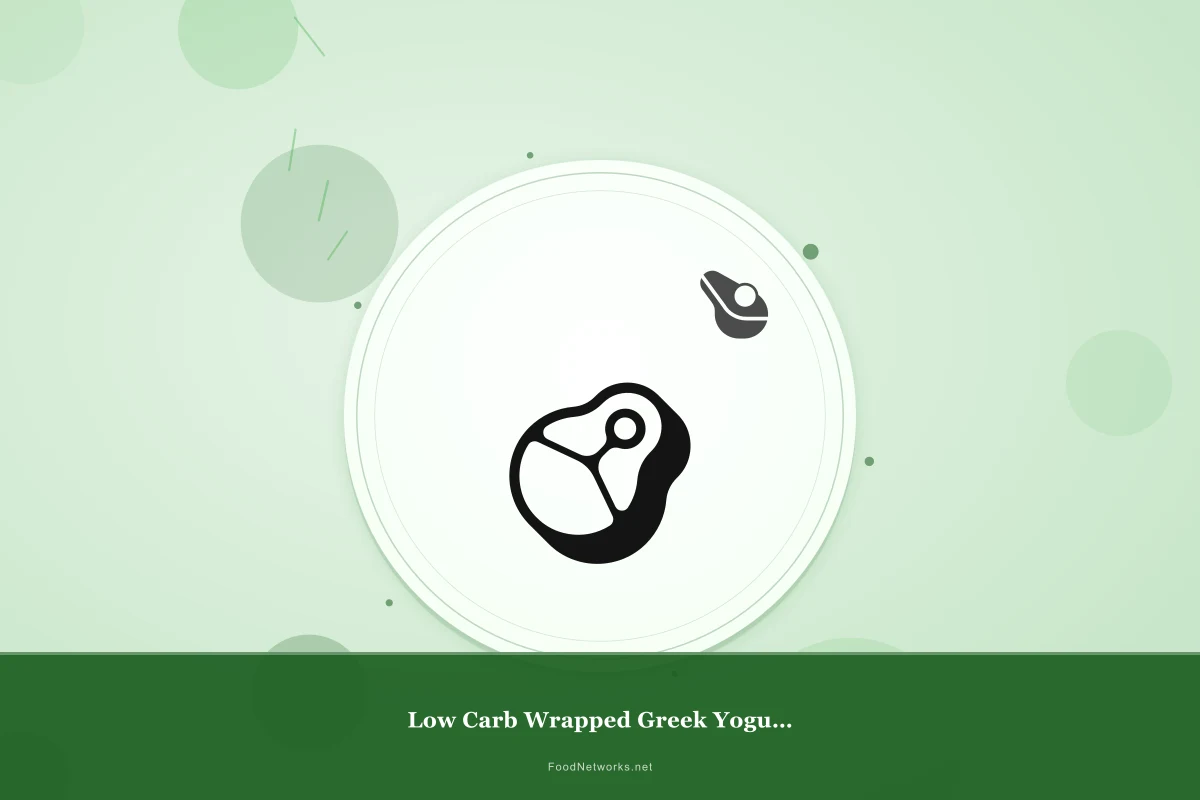 Why This Low Carb Wrapped Greek Yogurt Recipe Works