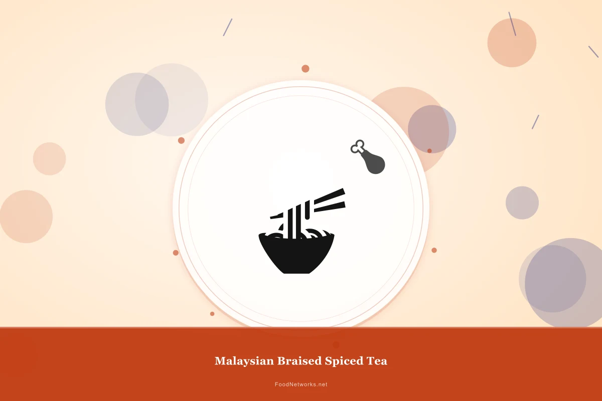 Why This Malaysian Braised Spiced Tea Recipe Works