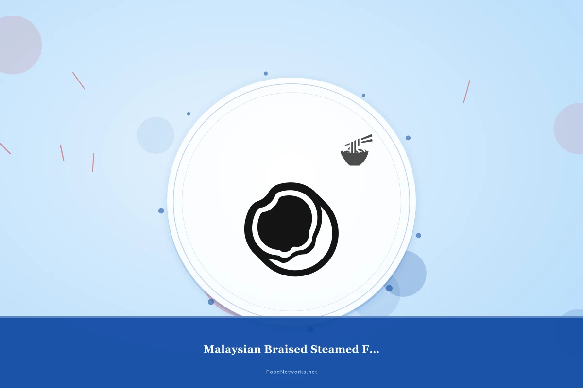 Why This Malaysian Braised Steamed Fish Recipe Works