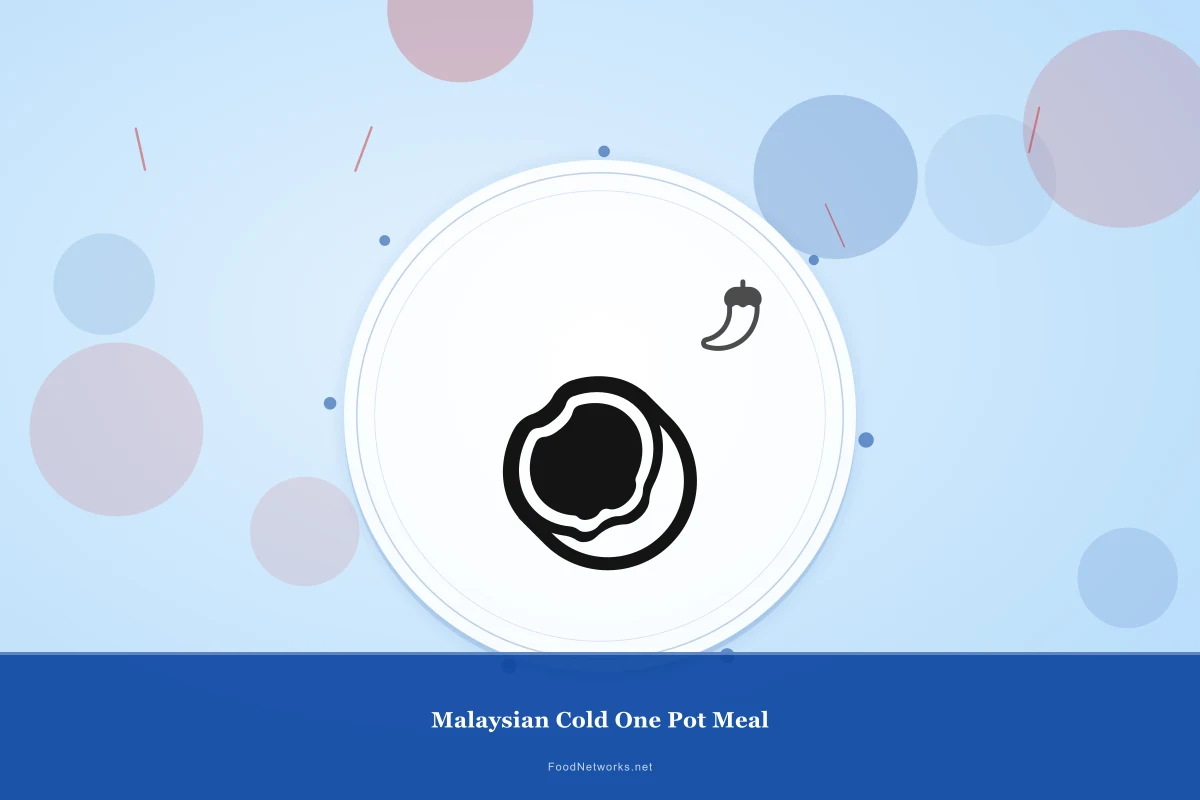 Why This Malaysian Cold One Pot Meal Recipe Works
