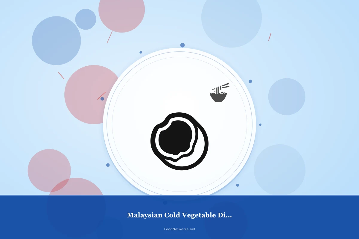 Why This Malaysian Cold Vegetable Dish Recipe Works
