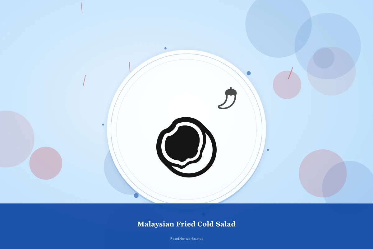 Why This Malaysian Fried Cold Salad Recipe Works