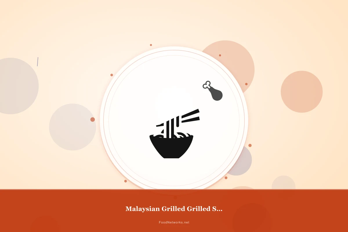 Why This Malaysian Grilled Grilled Skewers Recipe Works