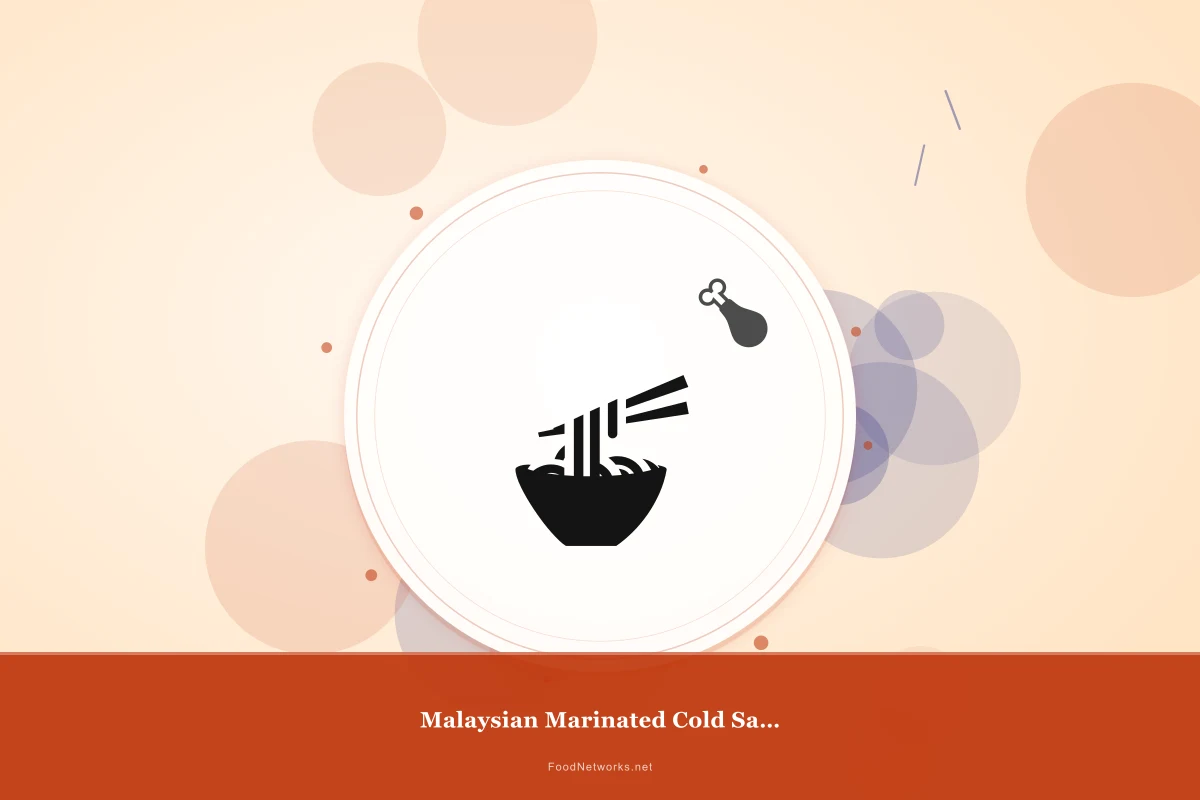 Why This Malaysian Marinated Cold Salad Recipe Works