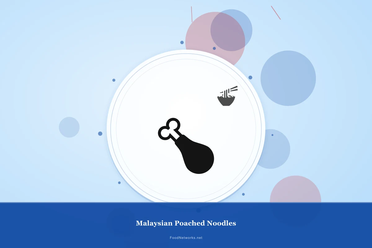 Why This Malaysian Poached Noodles Recipe Works