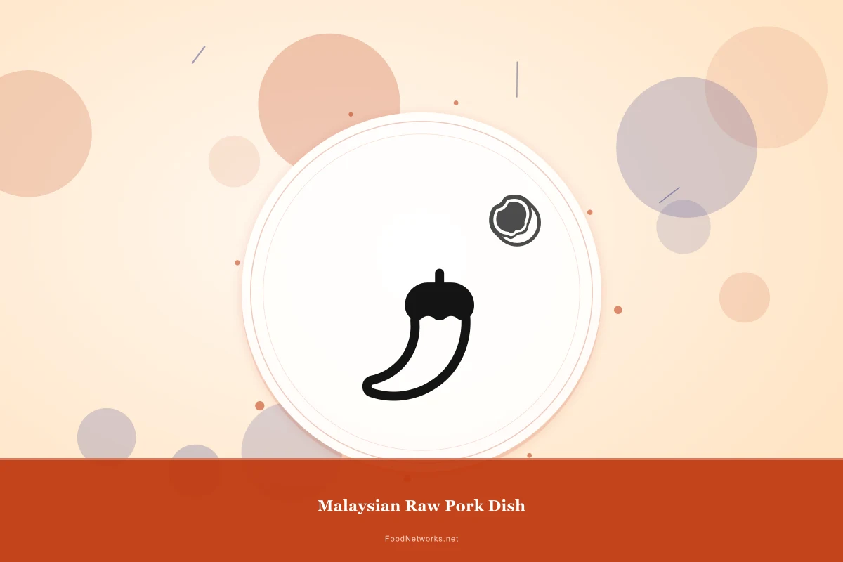 Why This Malaysian Raw Pork Dish Recipe Works